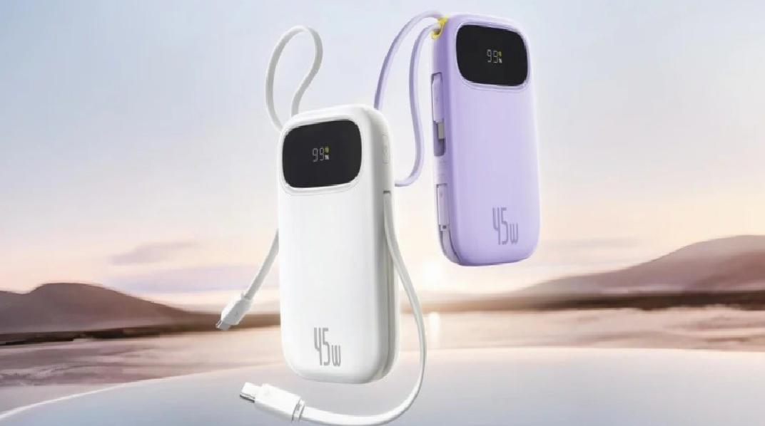 Baseus dahili kablosu olan kompakt powerbank modelini duyurdu