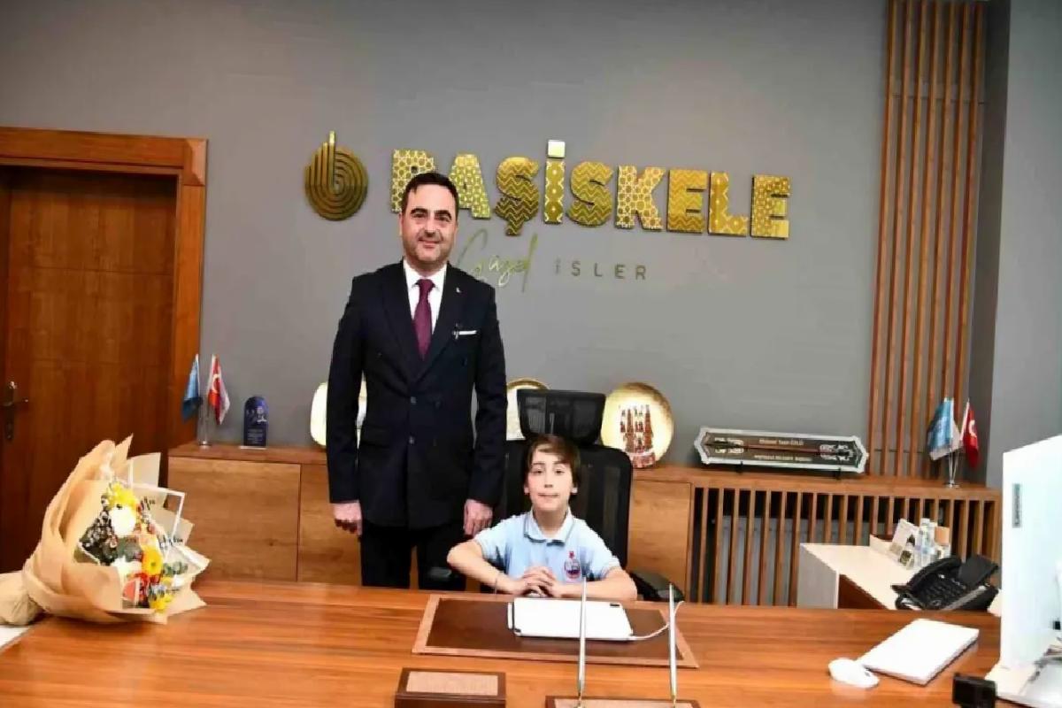 Başiskele Belediye Başkanı, 23 Nisan’da Koltuğunu Öğrenciye Devretti