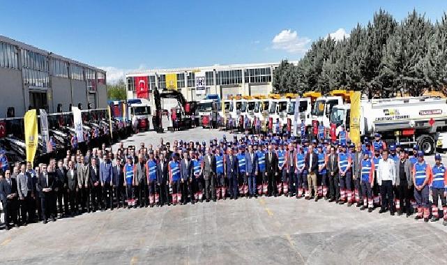 Başkan Altay: “100 Milyon Lira Bedelle KOSKİ’ye 24 Yeni İş Makinesi Daha Kazandırdık”