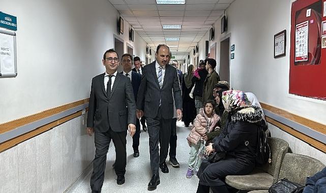 Başkan Altay Meram Devlet Hastanesi’ni Ziyaret Etti