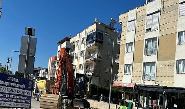Başkan Çerçioğlu, Efeler’in yollarını yenilemeyi sürdürüyor