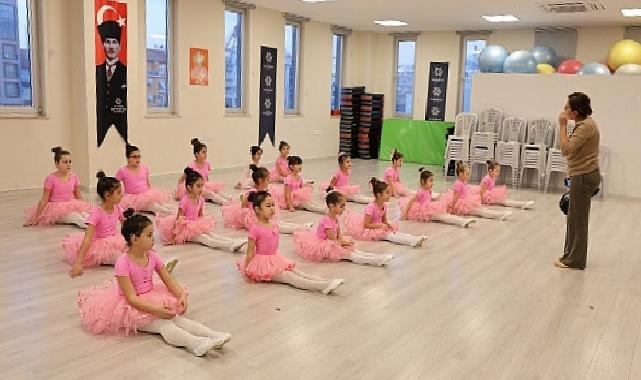 Başkan Çerçioğlu’nun Destekleri ile Aydınlı Minikler Bale Öğreniyor
