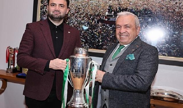 Başkan Şadi Özdemir’den Bursaspor’a destek: Her zaman yanınızdayız