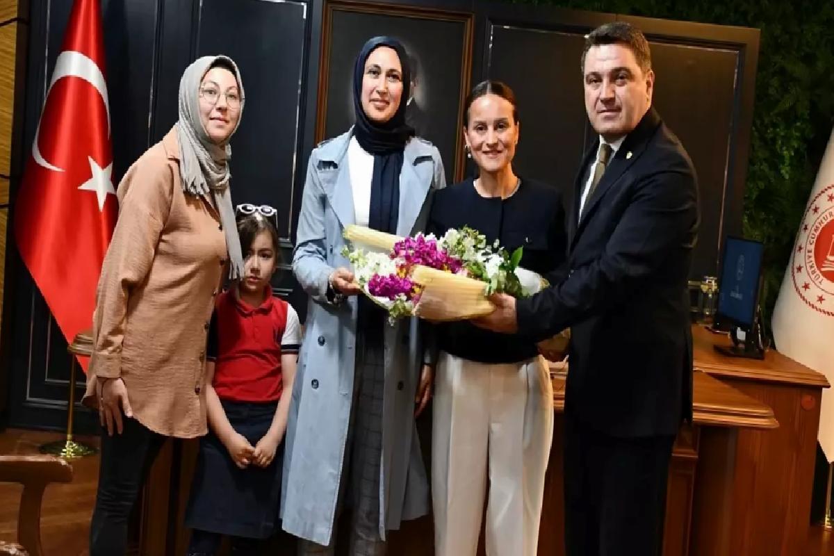 Başsavcı Karakülah, 1. Sınıf Öğrencisi Hira ile Buluştu