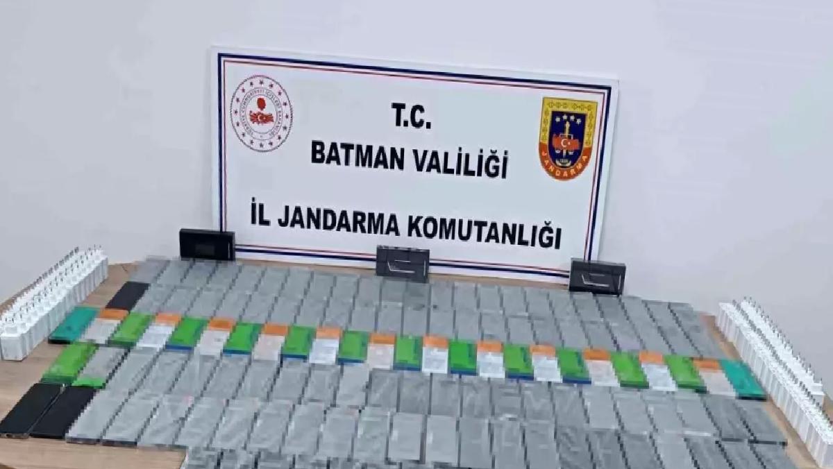 Batman’da 132 Kaçak Cep Telefonu Ele Geçirildi