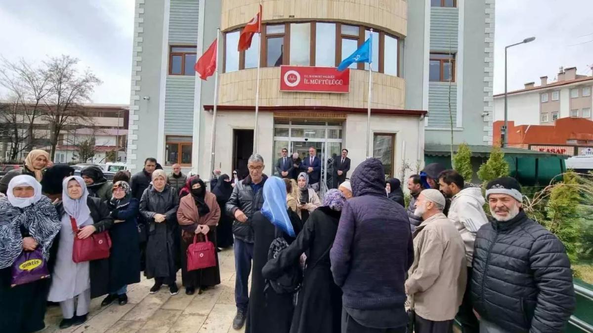 Bayburt’tan Umreye Uğurlama Töreni