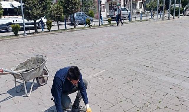 Belediye ekipleri iş başında