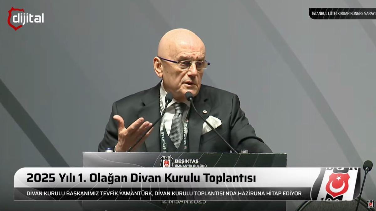 Beşiktaş Divan Kurulu Başkanı Tevfik Yamantürk’ten Hasan Arat’a gönderme