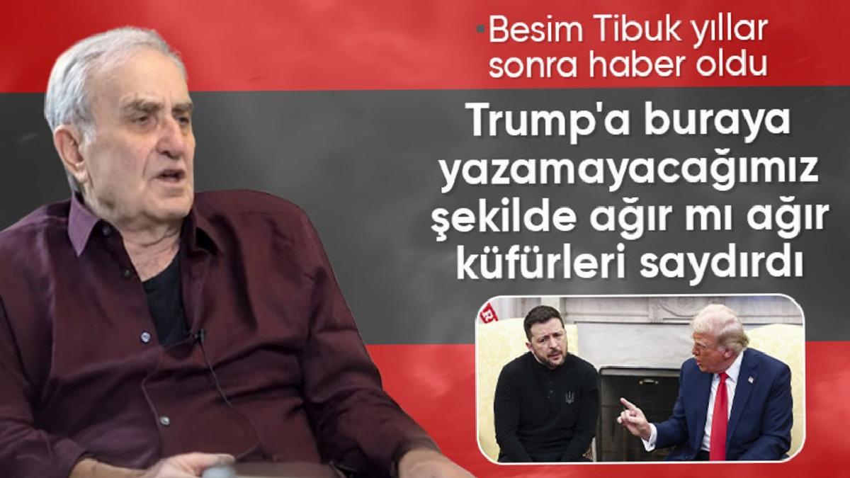 Besim Tibuk, Donald Trump’a ana avrat küfretti