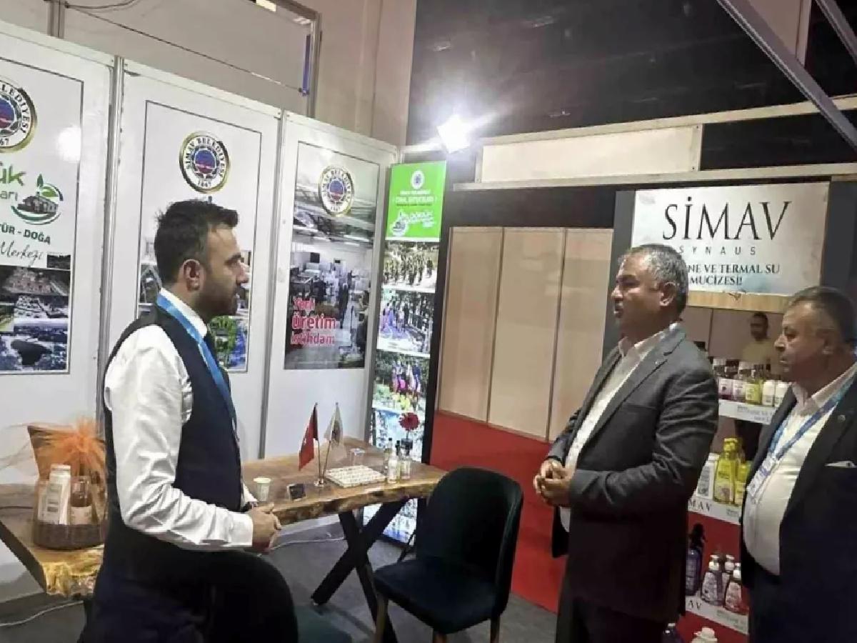 Beyağaç Belediye Başkanı Sezayi Pütün Antalya City Expo Fuarında