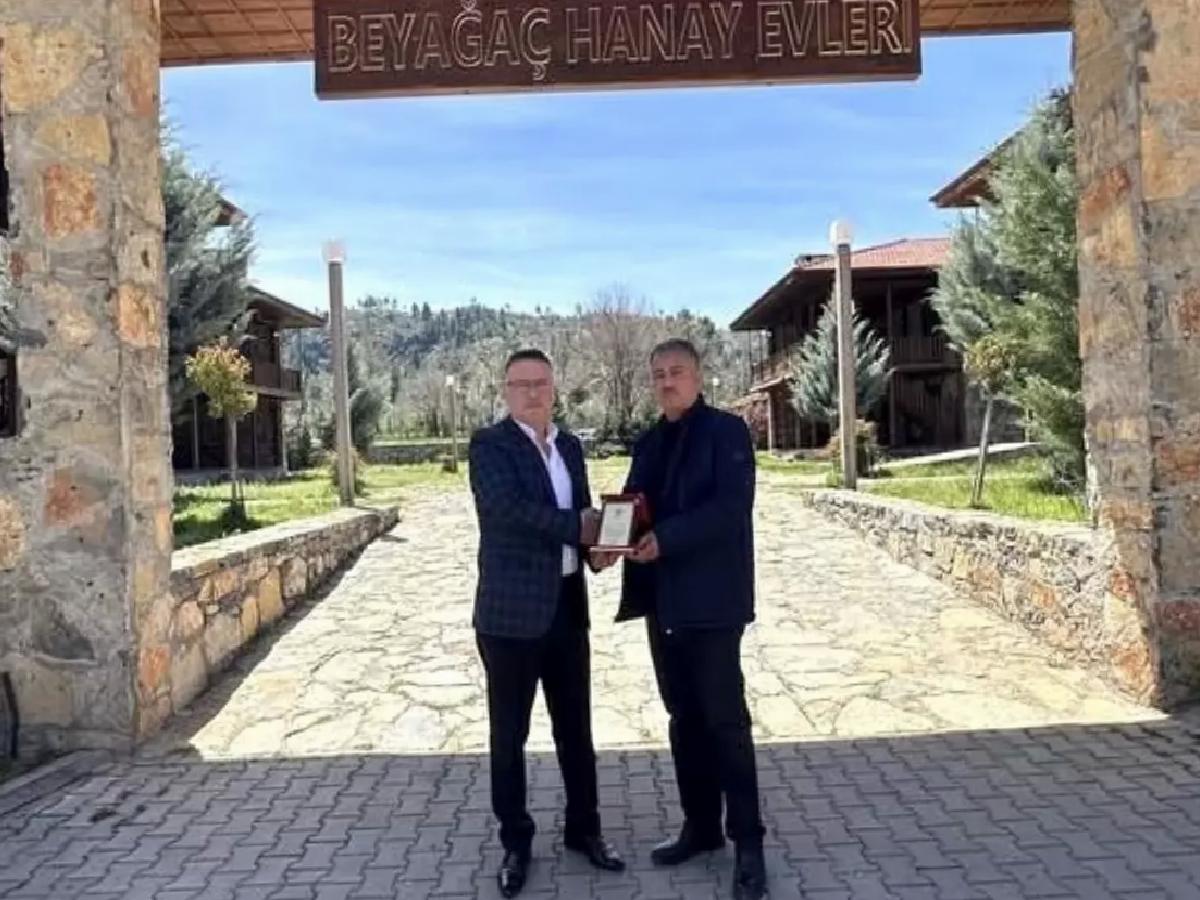 Beyağaç’ta Zabıta Komiseri Emekli Oldu