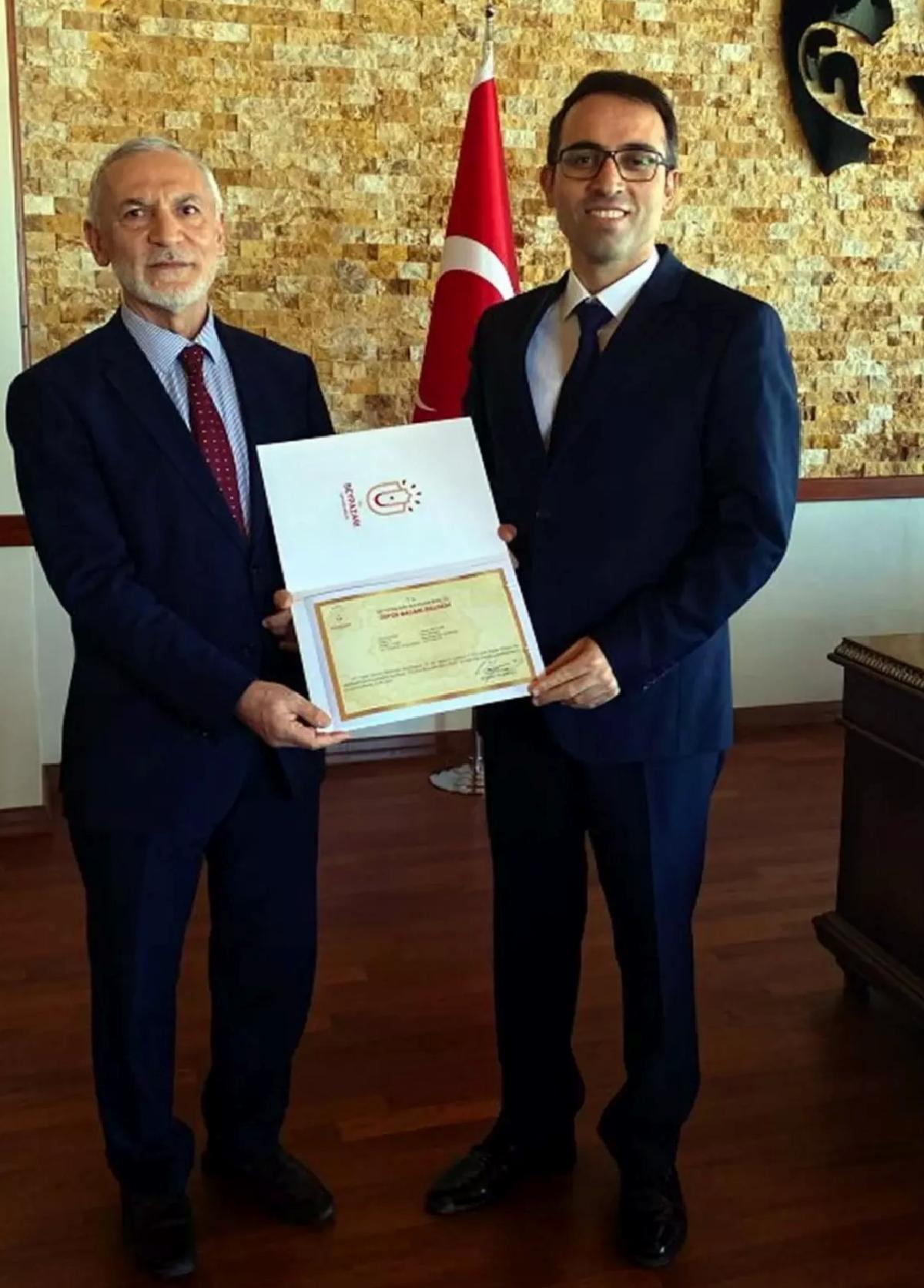 Beypazarı Kaymakamı’ndan Müftü İnciler’e Teşekkür