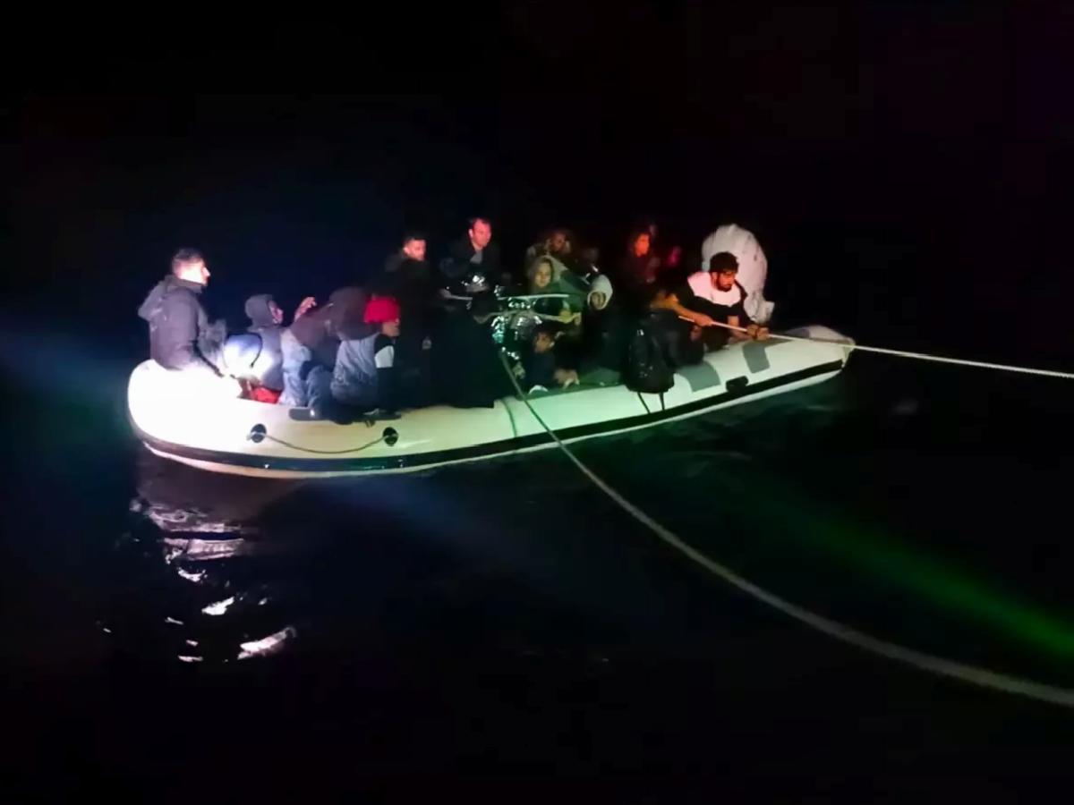 Bodrum’da 29 Düzensiz Göçmen Kurtarıldı