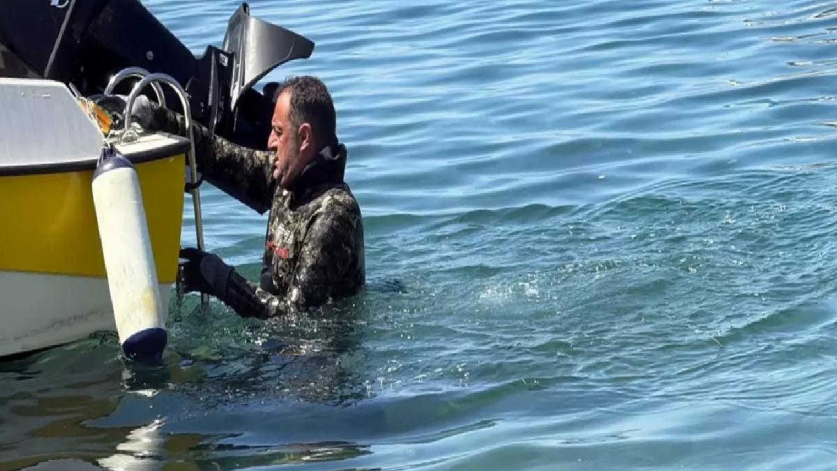 Bodrum’da Deniz Dibi Temizliği