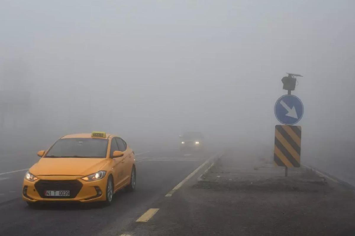 Bolu Dağı’nda Sis Etkili