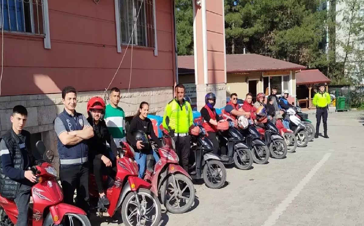 Boyabat’ta Güvenli Motosiklet Eğitimi