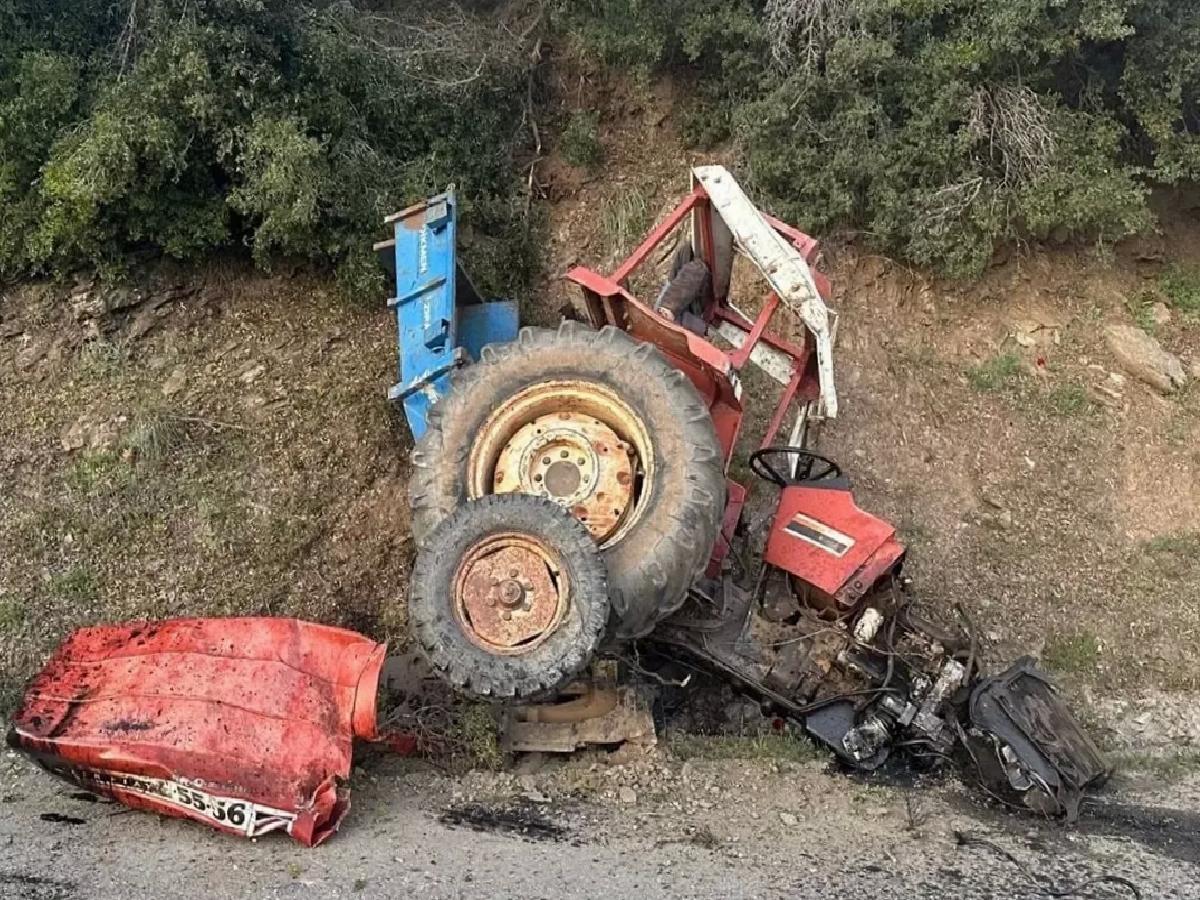 Bozdoğan’da Traktör Devrildi: 1 Ölü, 2 Yaralı