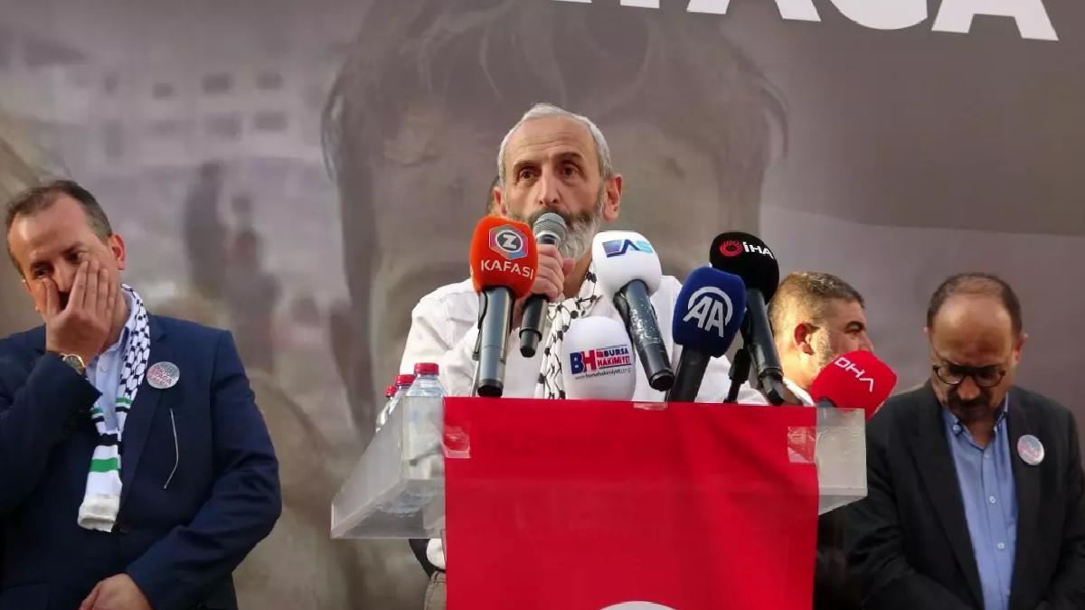 Bursa’da Gazze için Yürüyüş