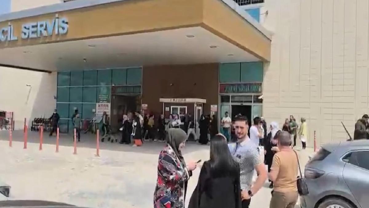 Bursa’da hastanede deprem paniği