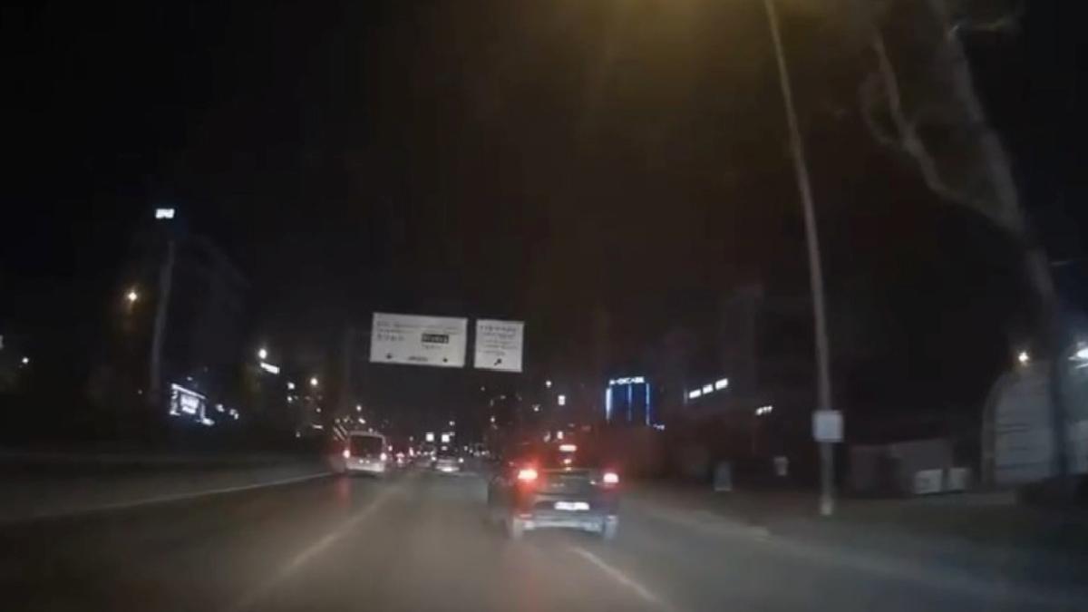 Bursa’da makas atan araçlar, trafiği tehlikeye soktu