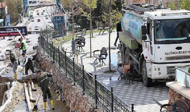 Büyük Keçiören Şelalesi’nde temizlik