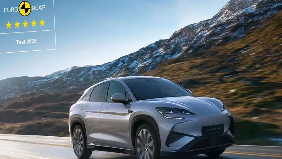 BYD SEALION 7 EuroNCAP’tan 5 Yıldız Aldı