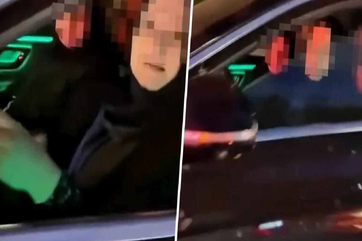 Çakarlı araç kullanan kadına “Görevli misiniz?” diye soruldu, yanıtı pes dedirtti