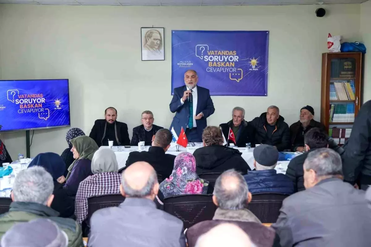 Canik Belediyesi, Vatandaşlarla Buluşarak Yeni Projeleri Tanıttı