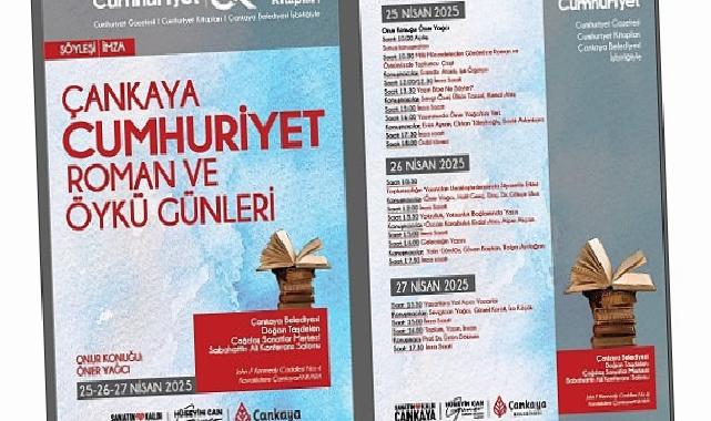 Çankaya’da Roman ve Öykü Günleri Başlıyor