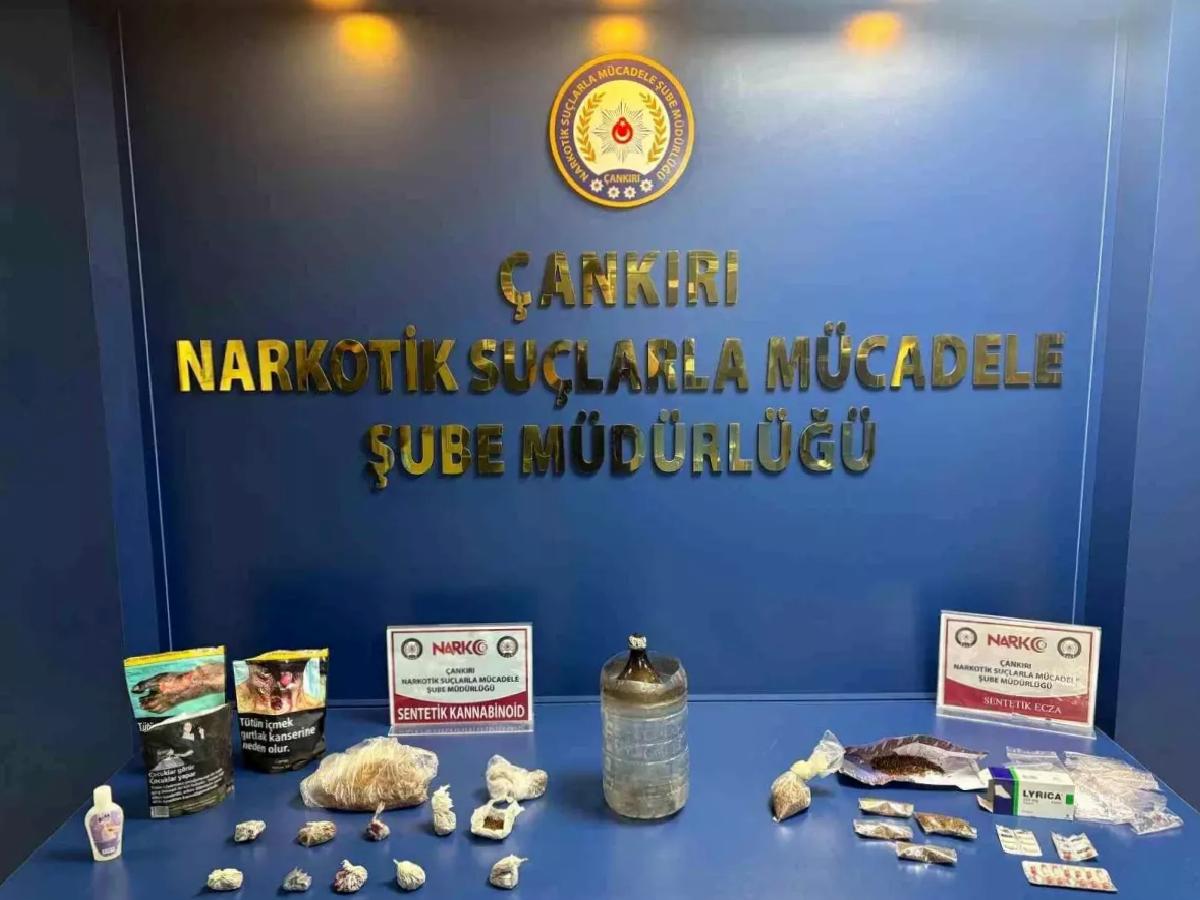 Çankırı’da Uyuşturucu Operasyonu