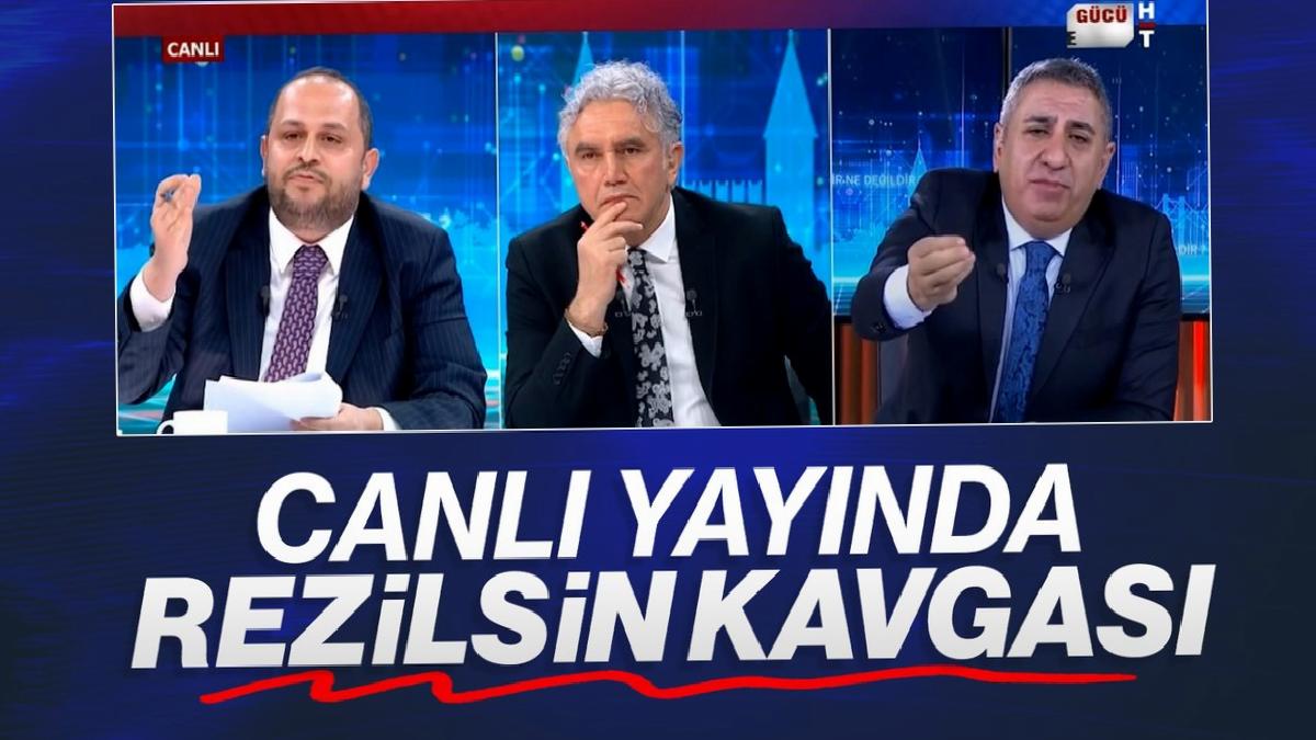 Canlı yayında tansiyon yükseldi: ‘Rezilsin’ tartışması