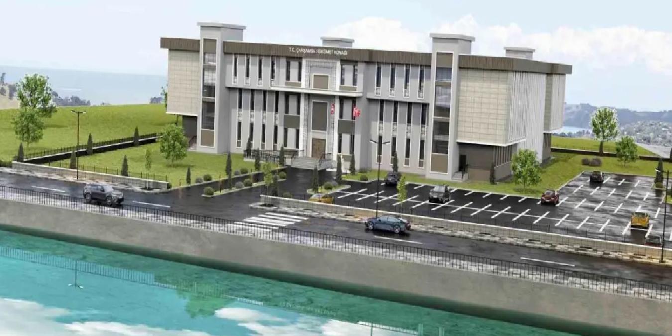 Çarşamba’da Yeni Hükümet Konağı İnşaatında Sona Gelindi