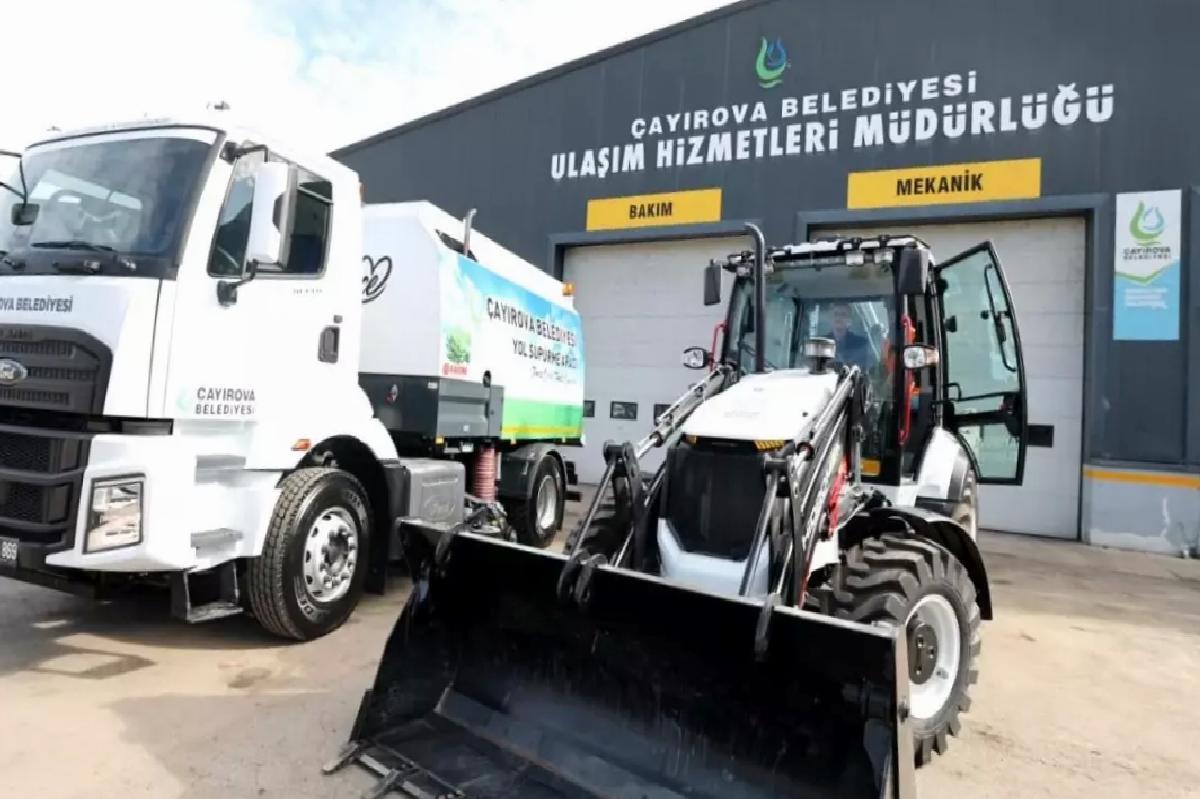 Çayırova’ya Yeni Araçlar Kazandırıldı