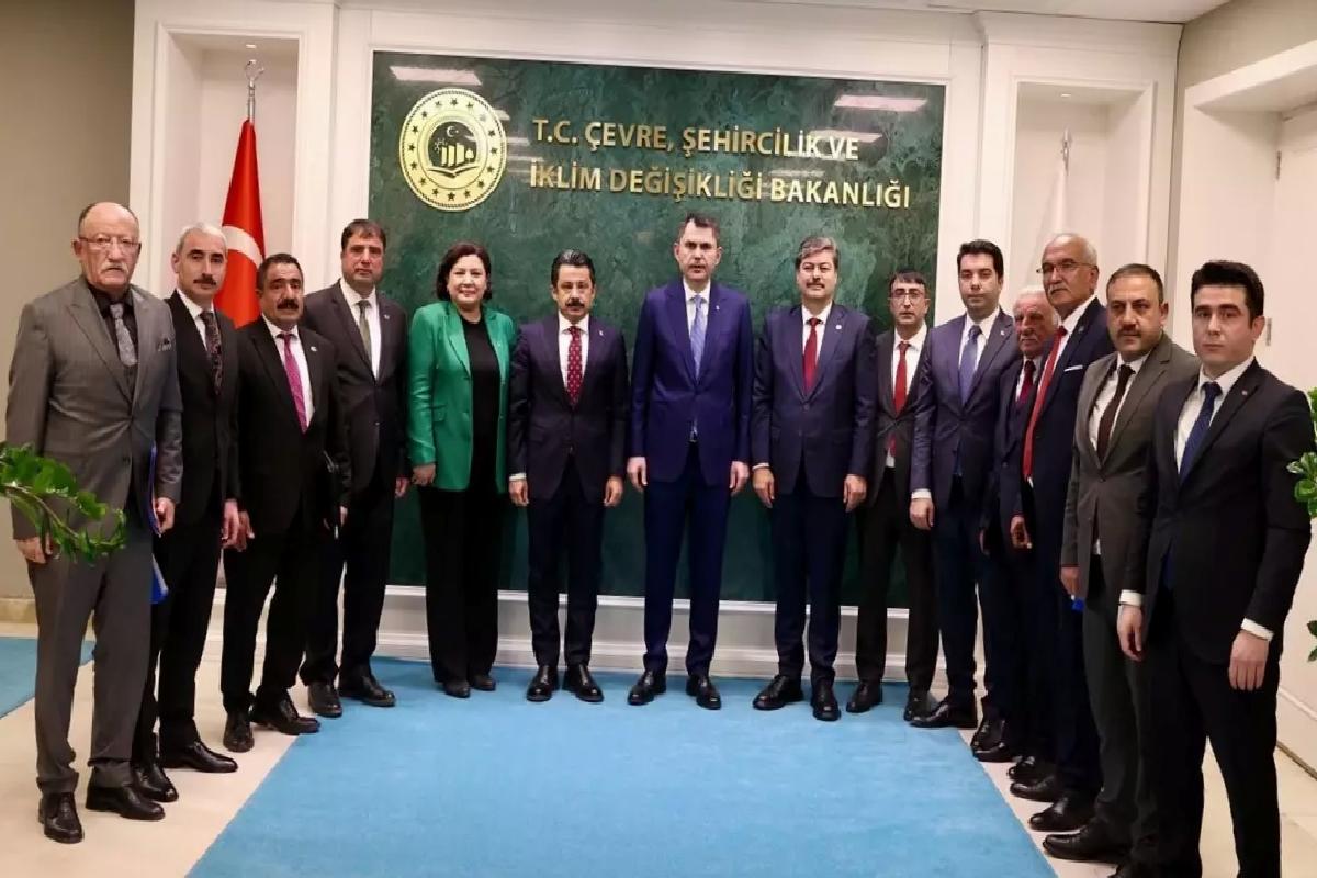 Çevre, Şehircilik ve İklim Değişikliği Bakanlığından Kırşehir’e hibe ve ekipman desteği