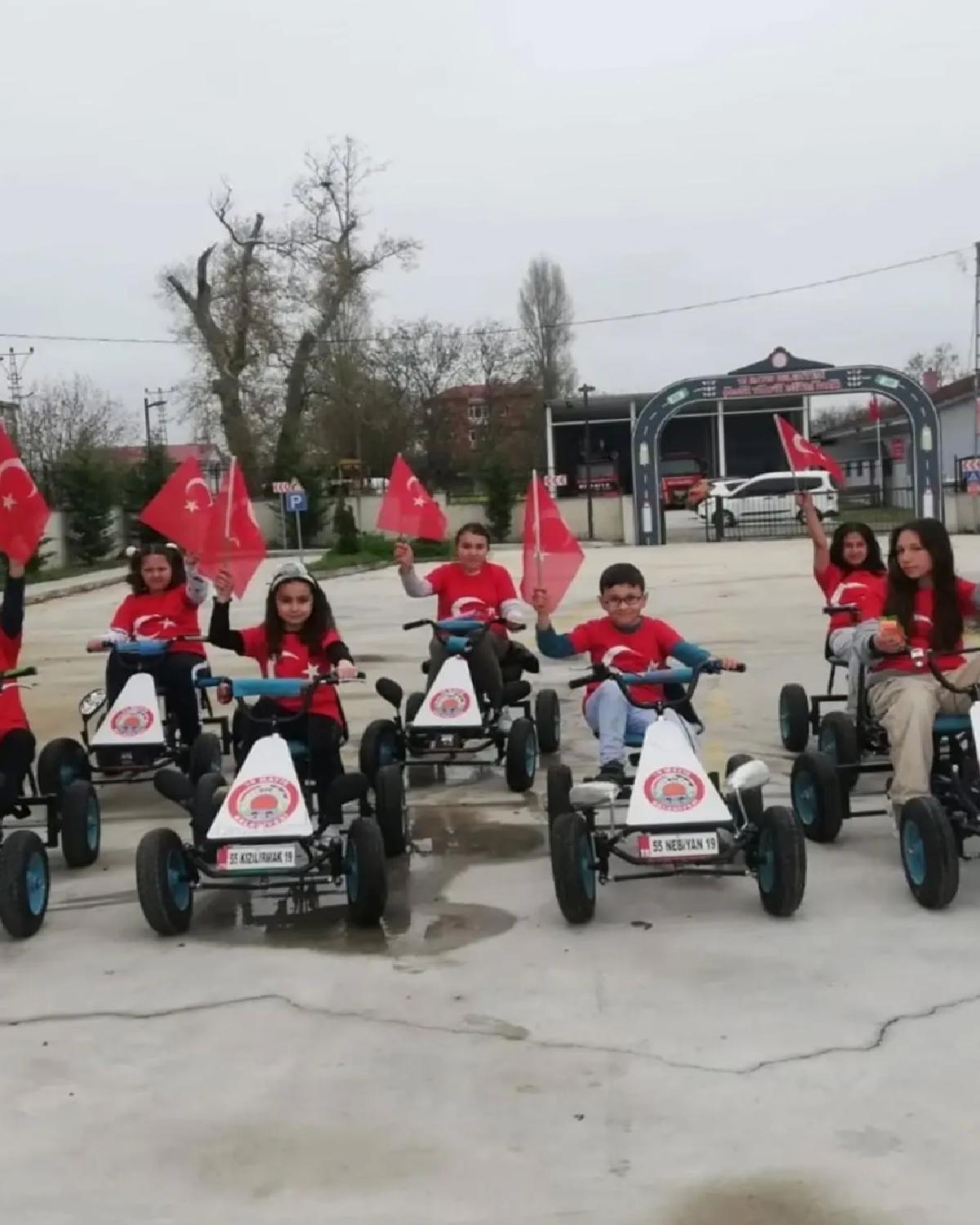 Çocuk Trafik Eğitim Parkı Açıldı