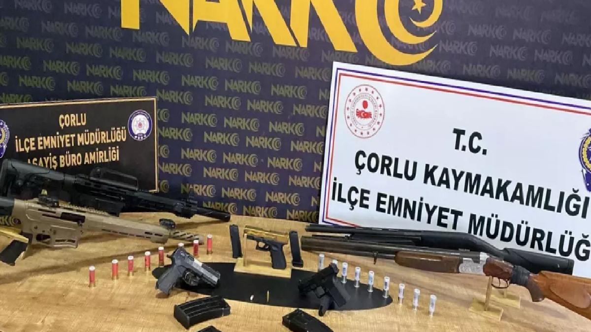 Çorlu’da Operasyon: 10 Gözaltı ve Uyuşturucu