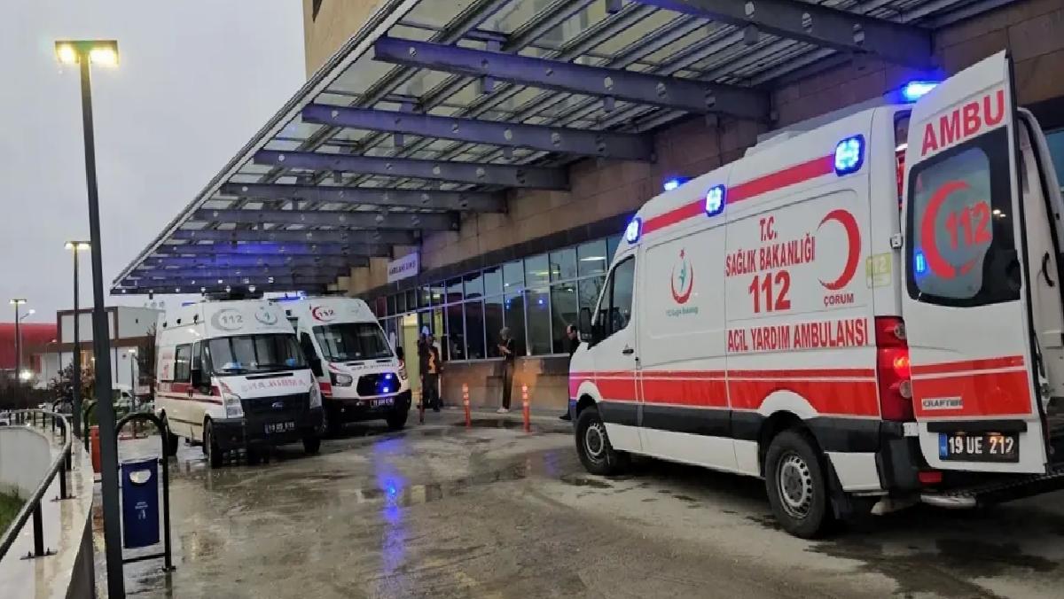 Çorum’da Yurt Öğrencileri Gıda Zehirlenmesi Şüphesiyle Hastaneye Başvurdu