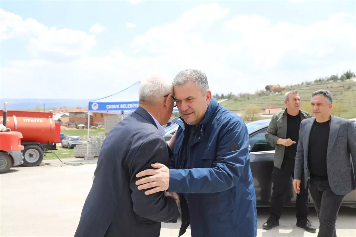 Çubuk’ta çiftçiler yağmur duasına çıktı