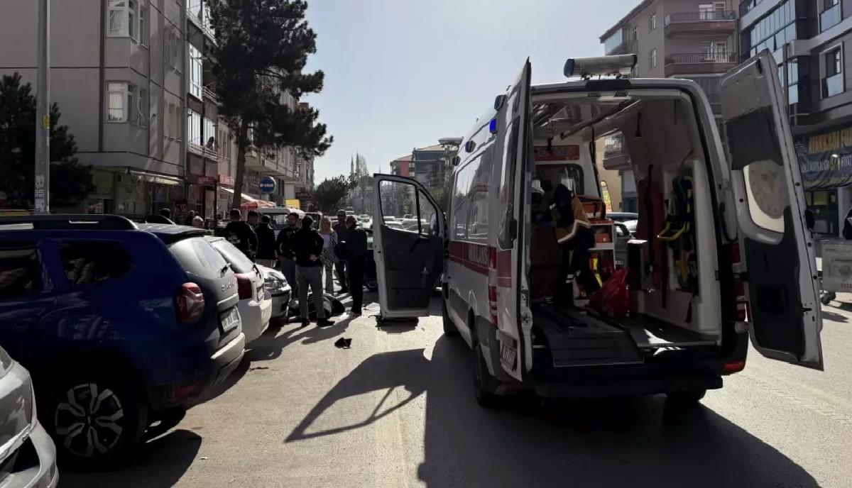 Çubuk’ta Motosiklet-Otomobil Kazası