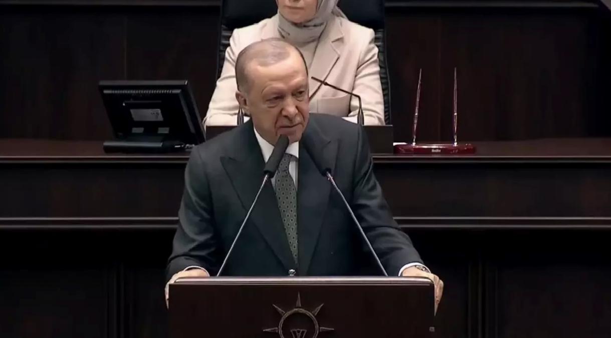 Cumhurbaşkanı Erdoğan, AK Parti grup toplantısında konuşuyor