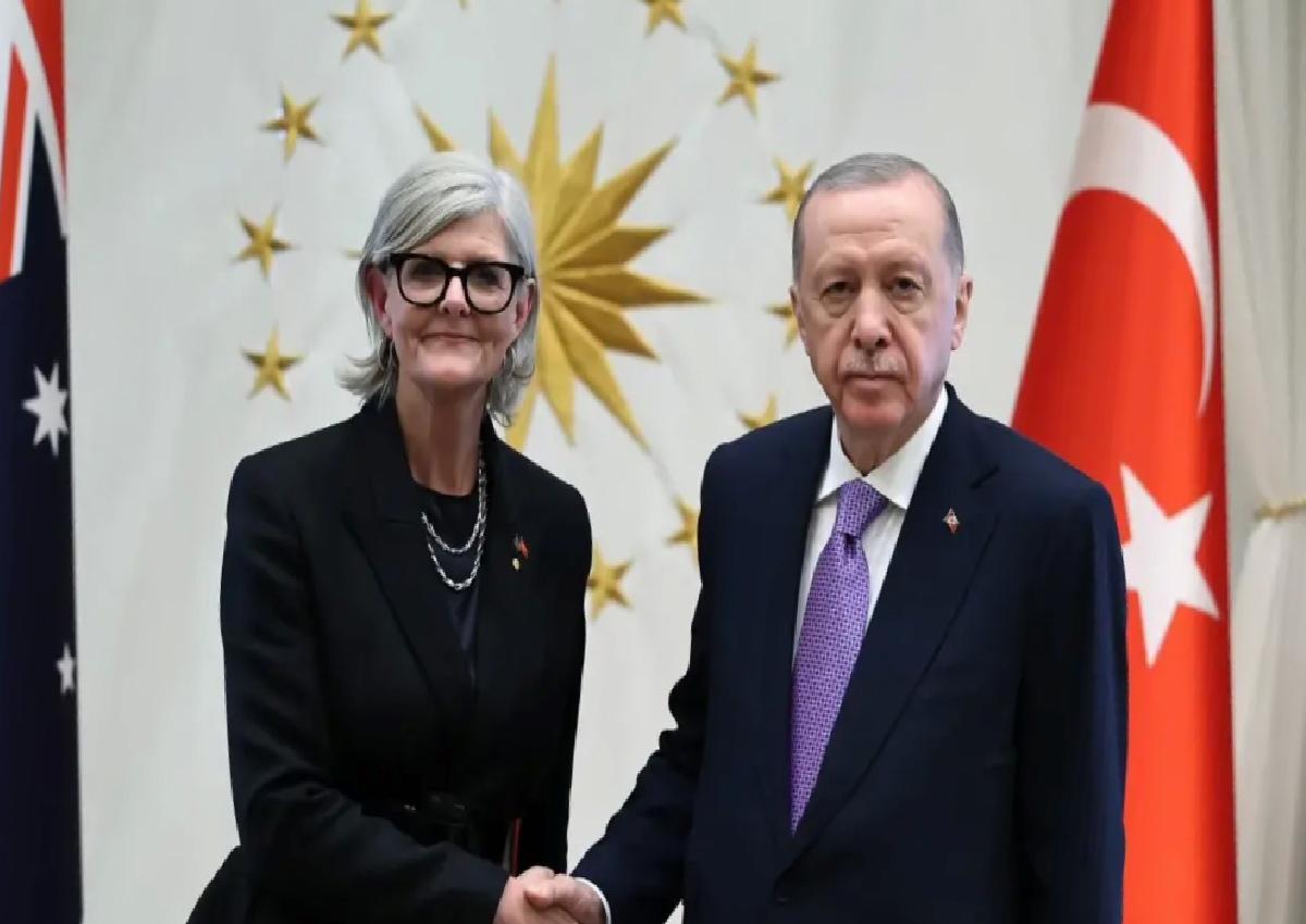 Cumhurbaşkanı Erdoğan, Avustralya Genel Valisi Sam Mostyn ile görüştü