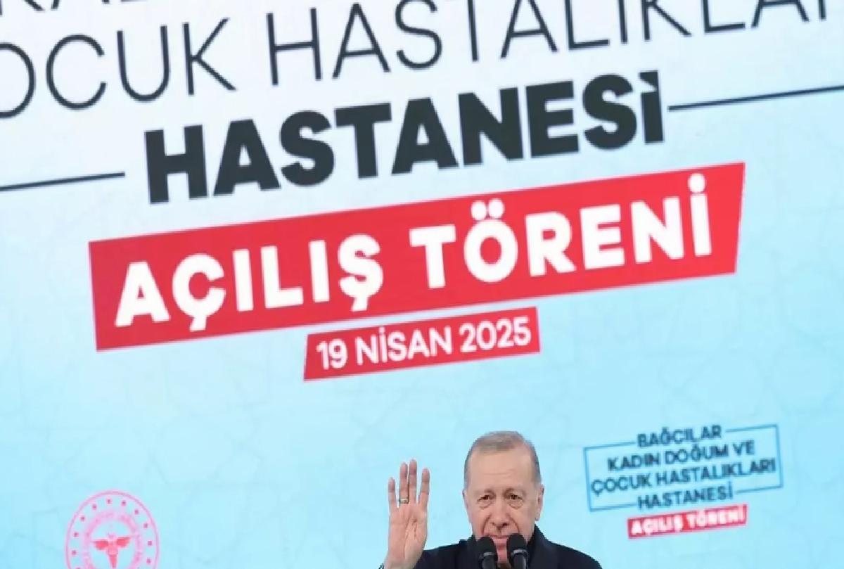 Cumhurbaşkanı Erdoğan, Bağcılar Kadın Doğum ve Çocuk Hastalıkları Hastanesi’nin açılışında konuştu: (2)