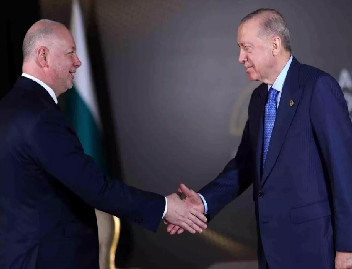Cumhurbaşkanı Erdoğan, Bulgaristan Başbakanı Zhelyazkov’u kabul etti