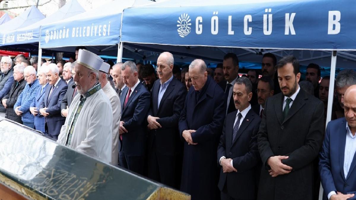 Cumhurbaşkanı Erdoğan, Burhan Abiş’in cenazesine katıldı