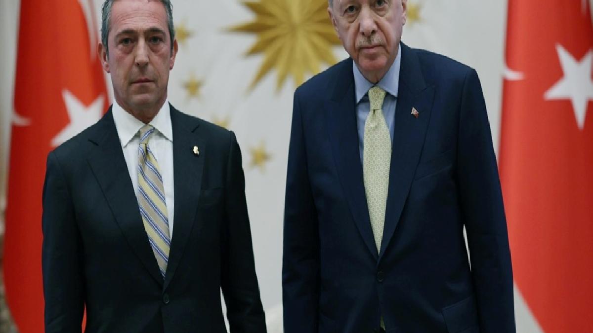 Cumhurbaşkanı Erdoğan, Fenerbahçe Başkanı Ali Koç’u kabul etti