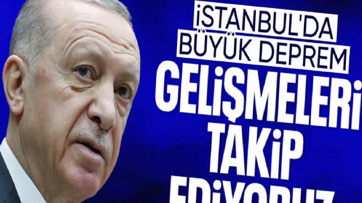 Cumhurbaşkanı Erdoğan: Gelişmeleri takip ediyoruz