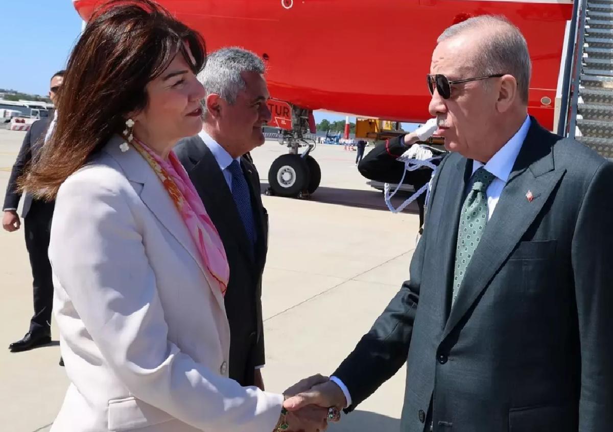 Cumhurbaşkanı Erdoğan İtalya’ya geldi