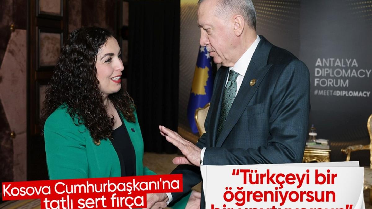 Cumhurbaşkanı Erdoğan, Kosovalı mevkidaşı Osmani ile görüştü