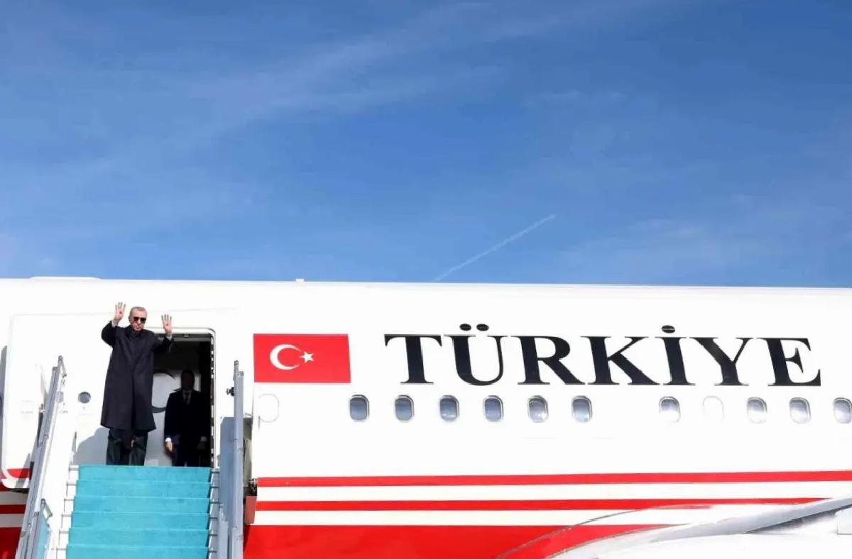 Cumhurbaşkanı Erdoğan, Roma’ya gitti