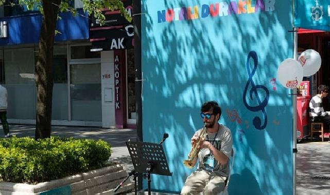 Cumhuriyet Bulvarı’nda 23 Nisan’a özel “Notalı Duraklar”